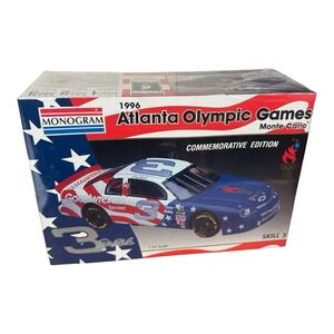 Dale Earnhardt Monogram 1996 Atlanta Olympic Games Monte Carlo 1:24 Sealed